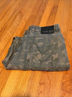 Marc Jacobs Camouflage Denim Jeans Loose Fit